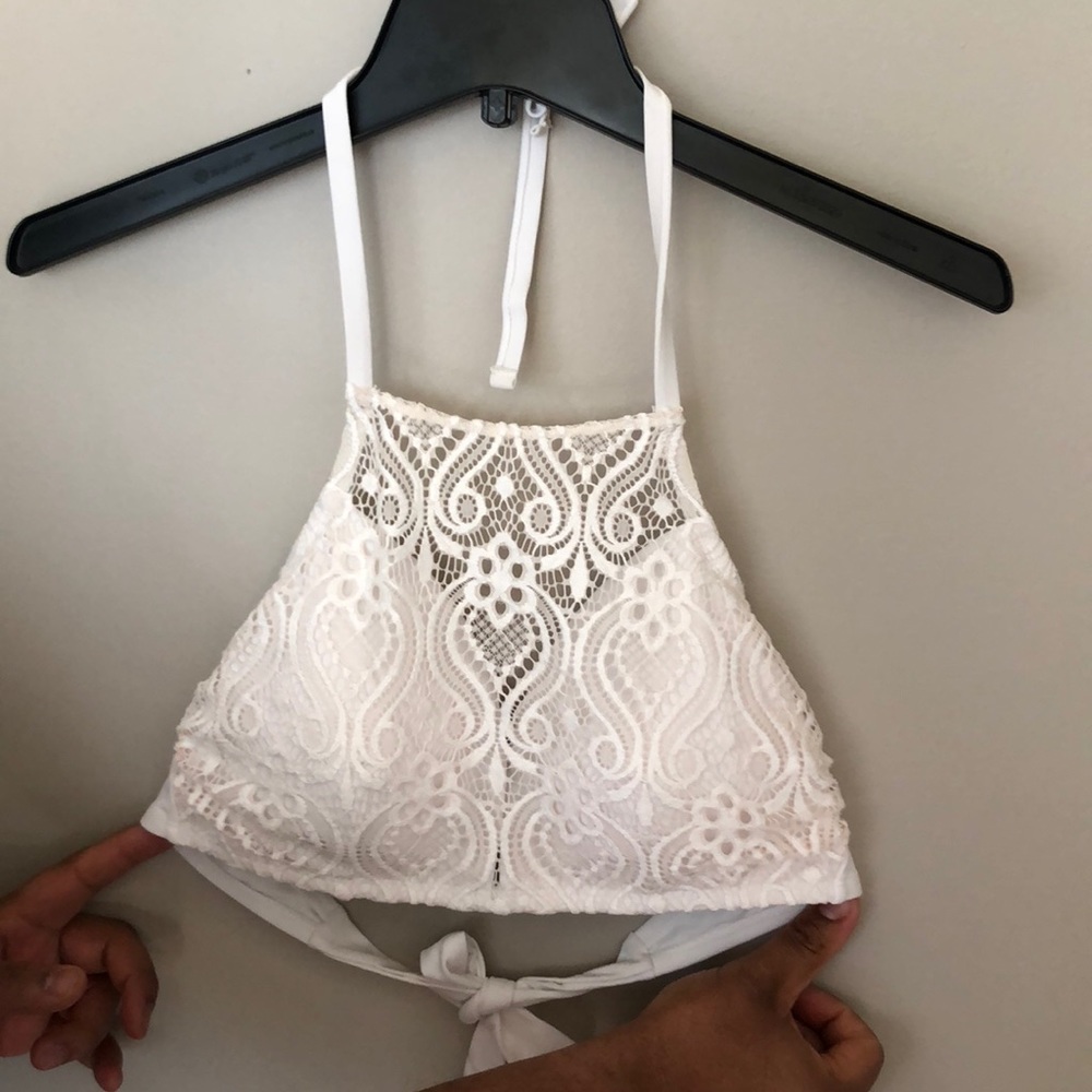 Lacey swim top